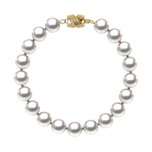 7-8mm Akoya White Pearl Bracelet