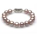 9-10mm Lavender Freshwater Pearl Bracelet