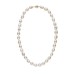 10-11mm White Baroque Pearl Necklace