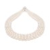 Four Strand White Rice Pearl Necklace