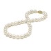 9-10mm White Round Pearl Necklace